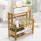 Sorbus 3-Tier Bamboo Kitchen Countertop Organizer - ideal for storage and display, stores your favorite spices, seasonings, and household items